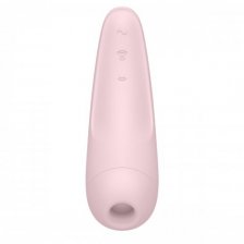 Вакуумный стимулятор Satisfyer Curvy 2+ Pink с дистанционном управлением