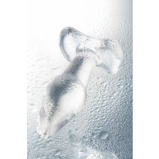 Анальная втулка Sexus Glass, стекло, 10,5 см