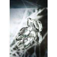 Анальная втулка Sexus Glass, стекло, 10,5 см