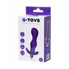 Анальная пробка с вибрацией A-Toys by TOYFA размера S