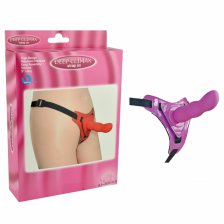 Страпон Harness Silicone Dildo фиолетовый
