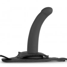 Удобный страпон Easytoys Harness with silicone dildo