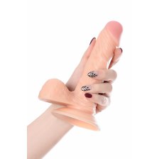 Реалистичный вибратор TOYFA RealStick Nude, 12 режимов вибрации