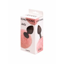 Анальная Пробка с Хвостом Emotions Fluffy Pink