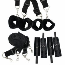 Бондаж для фиксации на кровати Frisky Bedroom Restraint Kit