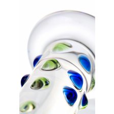 Нереалистичный фаллоимитатор Sexus Glass, стекло, 18 см