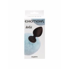 Анальная Пробка с Хвостом Emotions Fluffy Blue