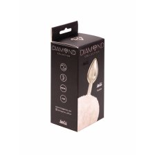 Анальная Пробка с Хвостом Diamond Twinkle White