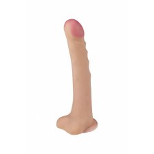Фаллоимитатор неоскин - СУПЕРГИГАНТ с присоской Lovetoy, 39 см