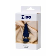 Анальная втулка ToDo by Toyfa Сlassic, размер L синяя