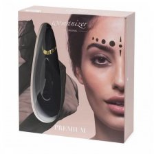 Бесконтактный клиторальный массажер Womanizer Premium, 15.5 см черный
