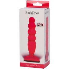 Анальный стимулятор Large Bubble Plug pink