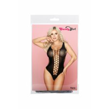 Боди Candy Girl Tiara бесшовное черное, OS