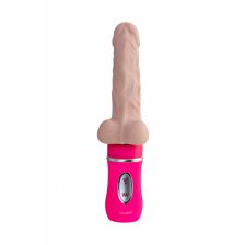 Реалистичный вибратор Ailighter Telescopic lover с пультом ДУ