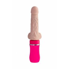 Реалистичный вибратор Ailighter Telescopic lover с пультом ДУ