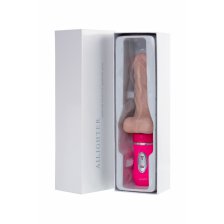 Реалистичный вибратор Ailighter Telescopic lover с пультом ДУ