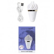 Вращающийся стимулятор Satisfyer Layons Sweet Treat, белый