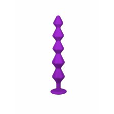 Анальная Цепочка с Кристаллом Emotions Chummy Purple