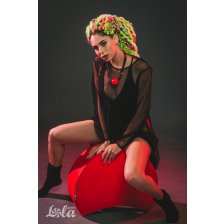 Кляп Party Hard Love Addict Red