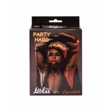 Кляп Party Hard Love Addict Red