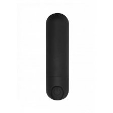 Перезаряжаемая вибропуля BGT - 7 Speed Rechargeable Bullet черная