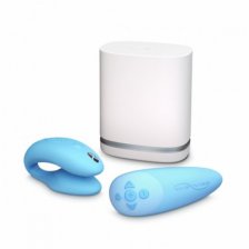 We-Vibe Chorus Голубой Вибратор для двоих с дистанционным пультом