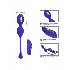 Виброшарики (тренажер Кегеля) с электростимуляцией Impulse Intimate E-Stimulator Dual Kegel