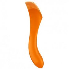 Универсальный перезаряжаемый вибростимулятор Satisfyer Candy Cane оранжевый