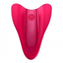 Перезаряжаемый вибратор на палец Satisfyer High Fly малиновый