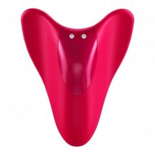 Перезаряжаемый вибратор на палец Satisfyer High Fly малиновый
