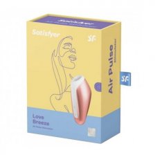 Вакуумно-волновой стимулятор клитора Satisfyer Love Breeze бронзовый