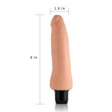 Телесный вибратор Real Feel 8 in