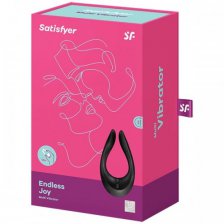 Многофункциональный вибратор для пар Satisfyer Endless Joy черный