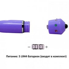 Массажёр Mini Rock с 2 насадками в комплекте