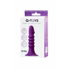 Анальный фаллоимитатор A-Toys Drilly, силикон