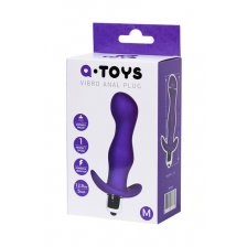 Анальная пробка A-Toys с вибрацией, размер M