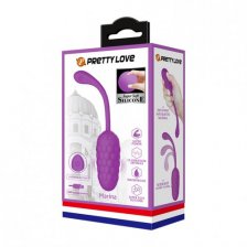 Виброяйцо перезаряжаемое Pretty Love Marina сиреневое