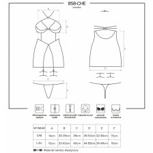 Соблазнительная сорочка и стринги L/XL
