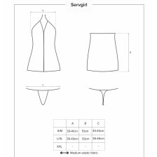 Костюм Сексуальная горничная L/XL