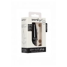 Анальная пробка для ношения Slim Butt Plug черная