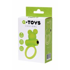 Виброкольцо на пенис A-Toys by TOYFA Chio