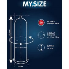 Презервативы My.Size №3 размер 60