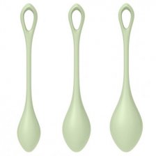 Вагинальные шарики Satisfyer Yoni Power 2 салатовые
