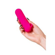 Вакуум-волновой стимулятор eroTeq Molette, силикон, розовый, 13 см