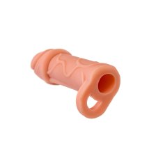 Насадка XLover by TOYFA, для увеличения размера, TPE, телесный, 16 см