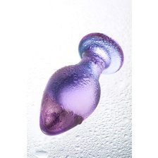 Анальная втулка Sexus Glass фиолетовая