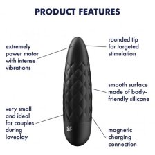 Мини вибратор Satisfyer Ultra Power Bullet 5 черный