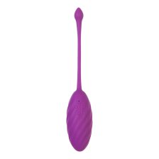 Виброяйцо A-Toys Purr, силикон, фиолетовый, 18 см