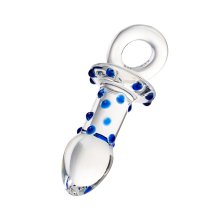 Анальная втулка Sexus Glass стекло 14 см