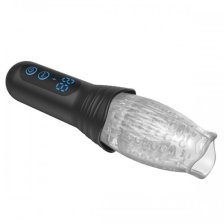 Автоматический мастурбатор с функциями ротации, вибрации и фрикций